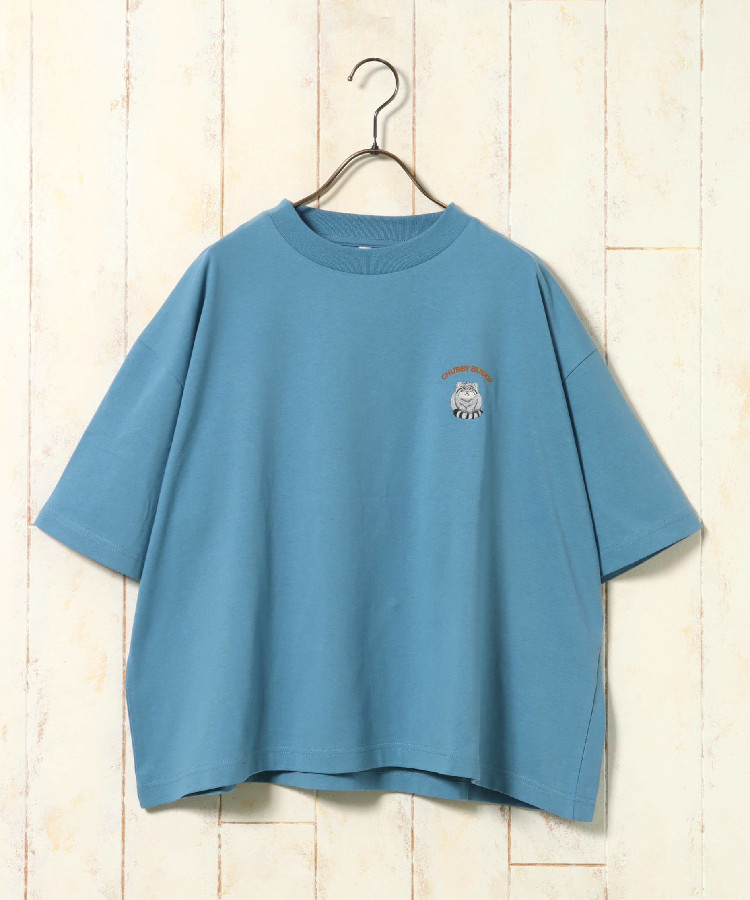 ≪SALE≫マヌルネコ刺繍Tシャツ