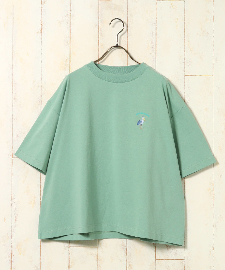 ≪SALE≫ハシビロコウ刺繍Tシャツ