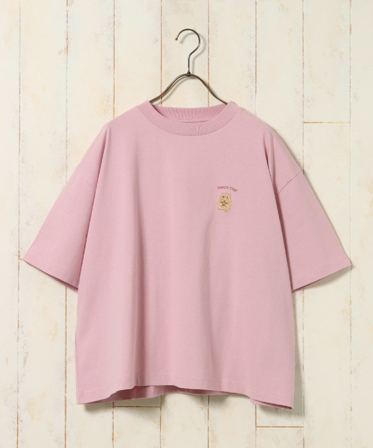 ≪SALE≫ハムスター刺繍Tシャツ