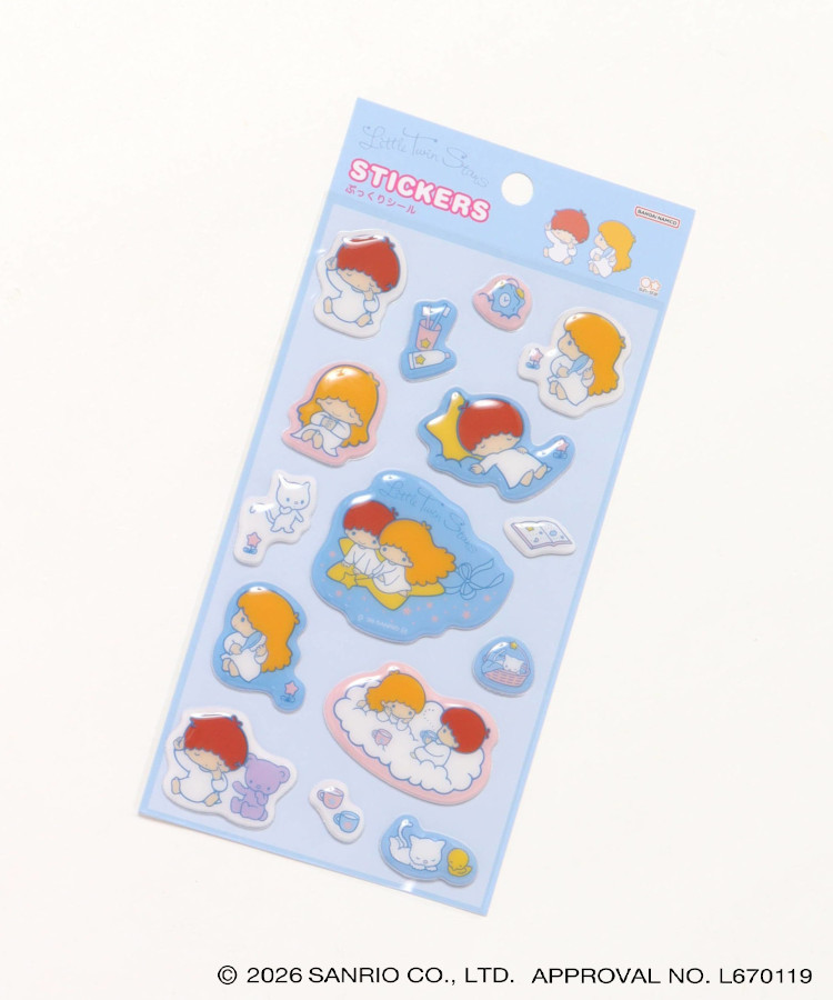 【WEB予約 8/8～順次発送】レトロサンリオキャラクターズ ぷっくりシール