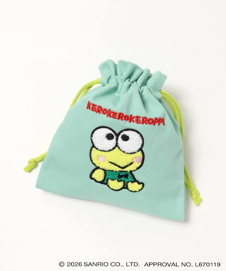 【WEB予約 8/8～順次発送】【WEB限定】レトロサンリオキャラクターズ サガラ刺繍巾着