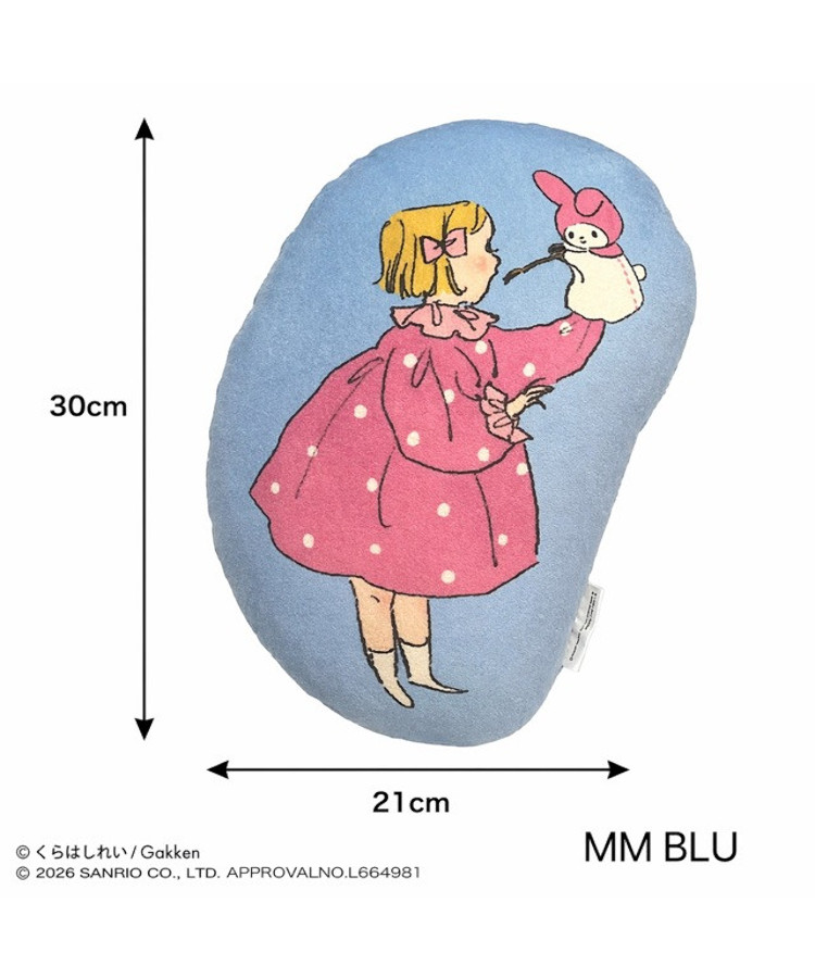 【WEB限定】くらはしれい×サンリオキャラクターズ ダイカットクッション