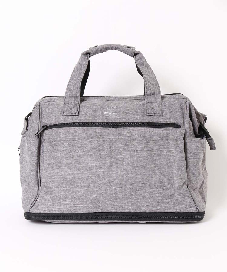 ≪SALE≫リップストップ杢調anelloポリボストン