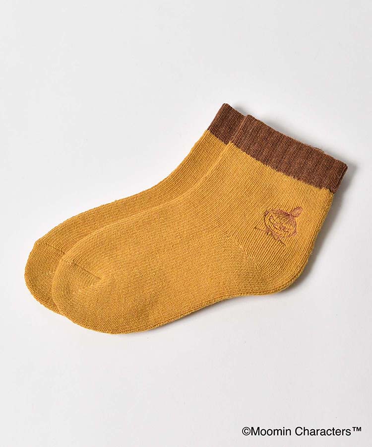 ≪OUTLET≫ミィ刺繍ゴム口切替パイルホームソックス