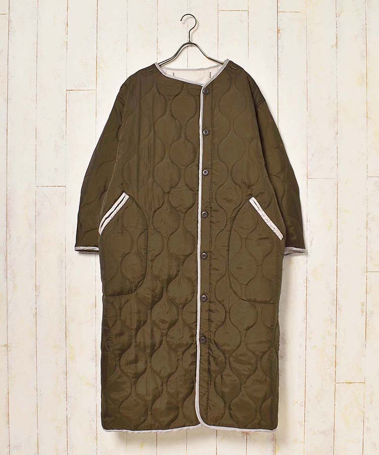 ≪OUTLET≫リップストップライナーキルトコート