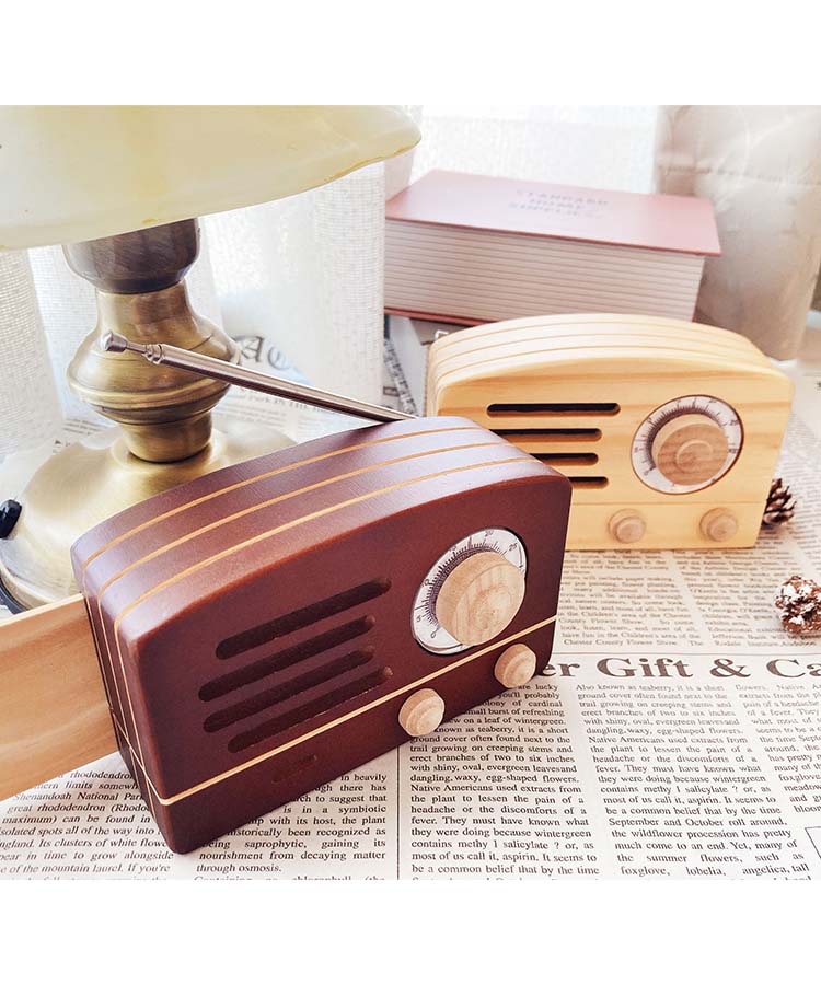 ラジオ木箱