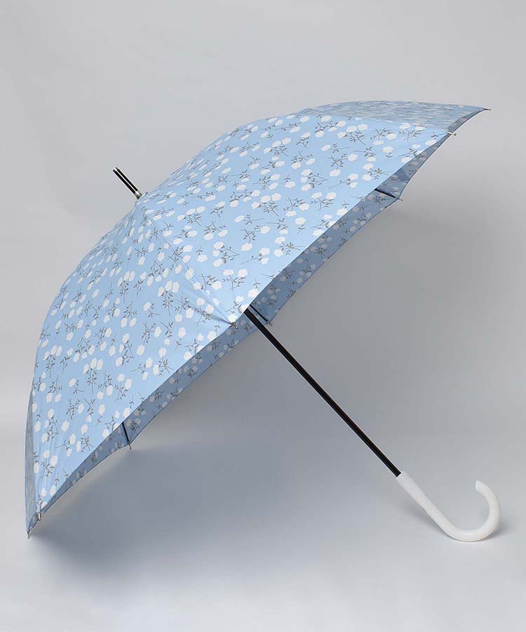 ≪SALE≫超撥水コットンフラワー雨長傘