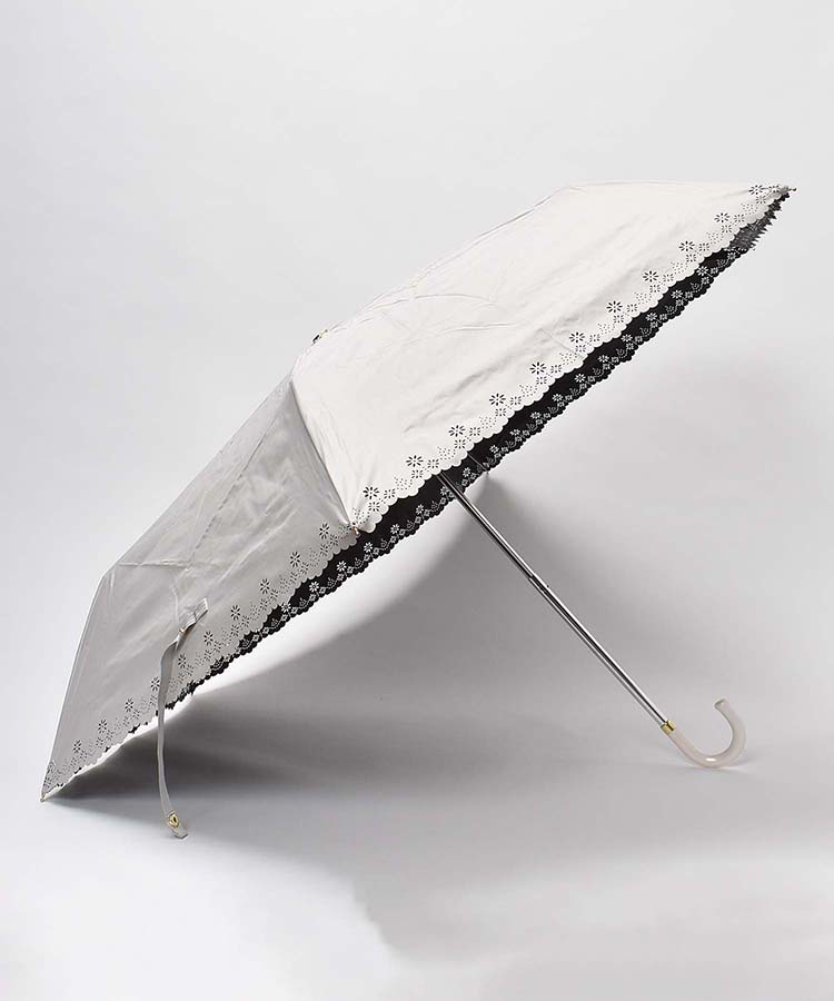 トリプルフラワーヒートカット晴雨兼折傘