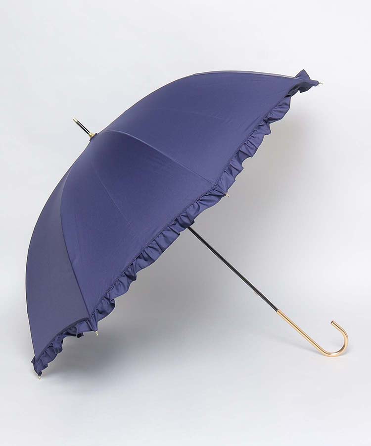 フェミニンフリル雨長傘