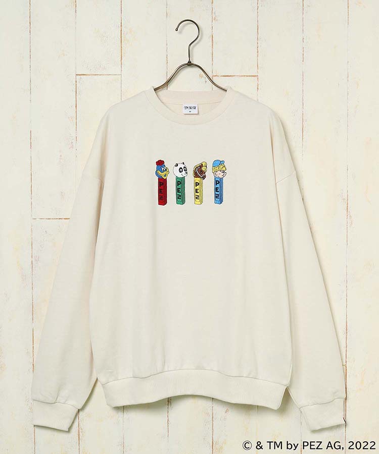≪SALE≫PEZ刺繍スウェット