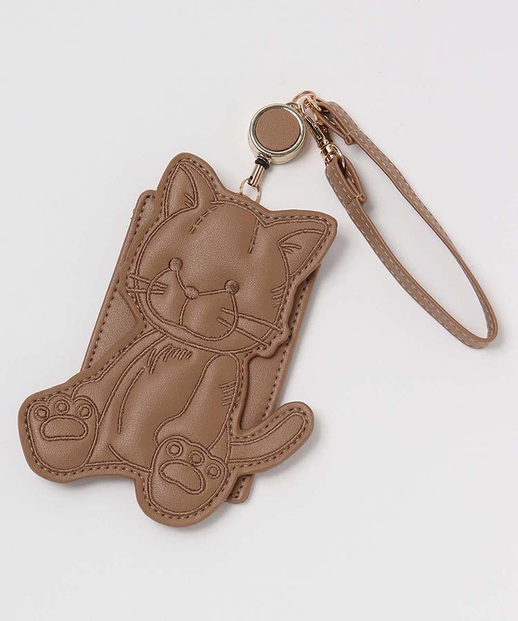 ≪SALE≫ねこダイカットパスケース