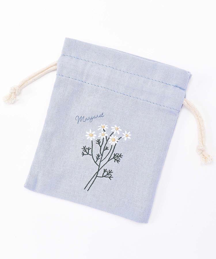 HANAKOTOBA刺繍巾着