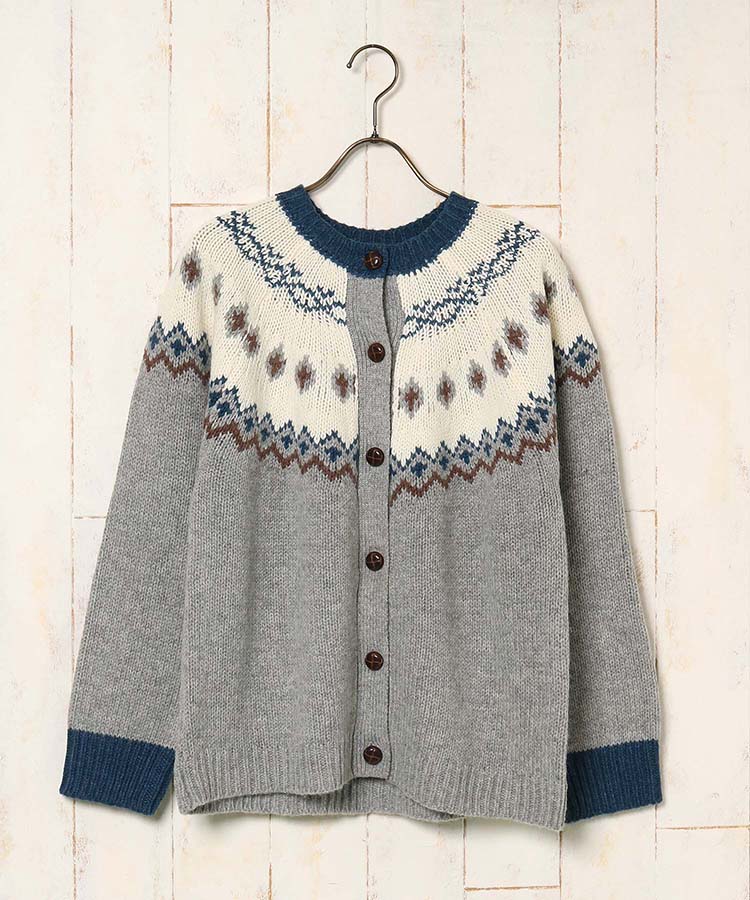 ≪SALE≫求心柄カーディガン