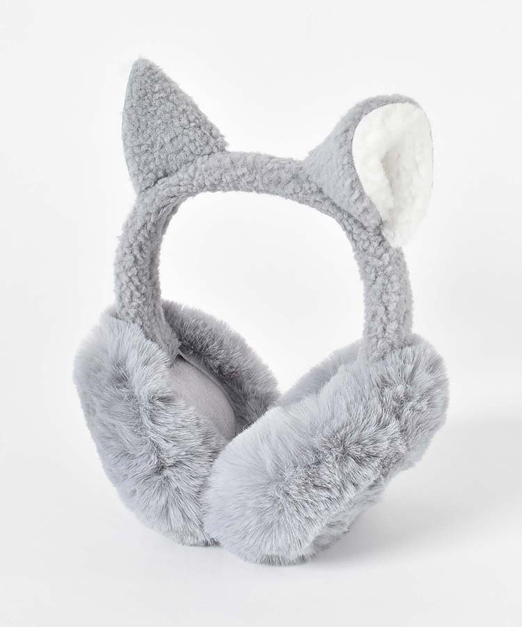 ネコみみファーイヤマフ