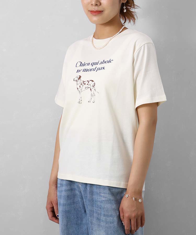 ≪SALE≫le petaleダルメシアンTシャツ