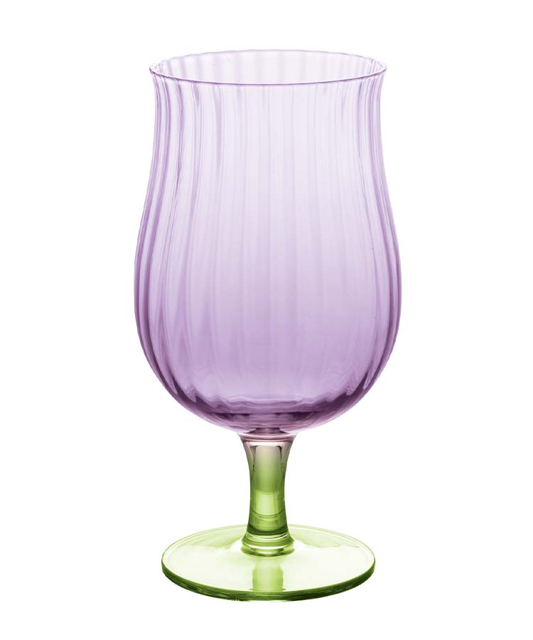 フラワーグラスゴブレット