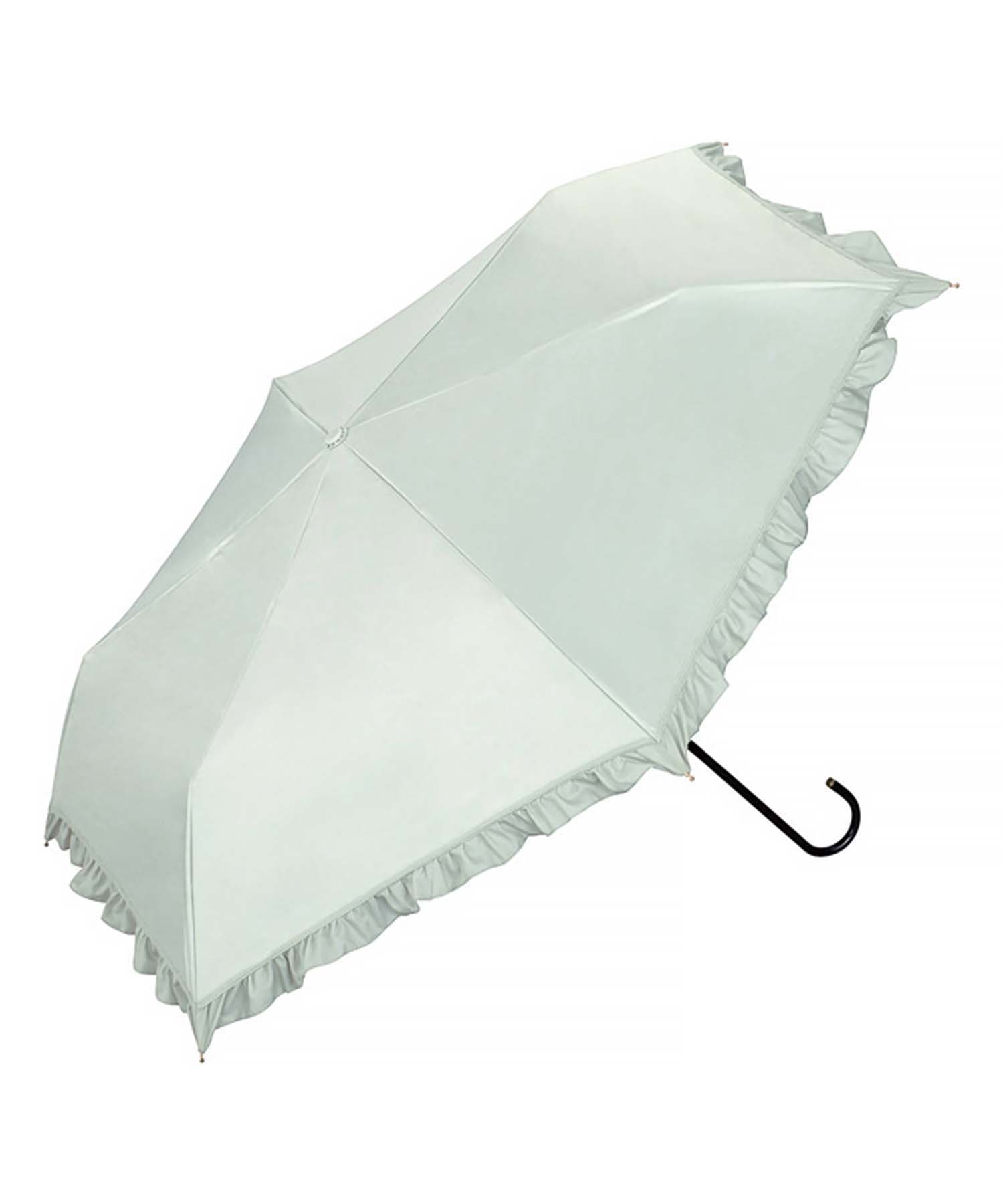遮光クラシカルフリル晴兼折傘