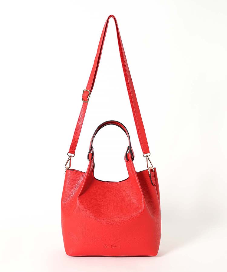 ≪SALE≫一枚合皮タックミニトート