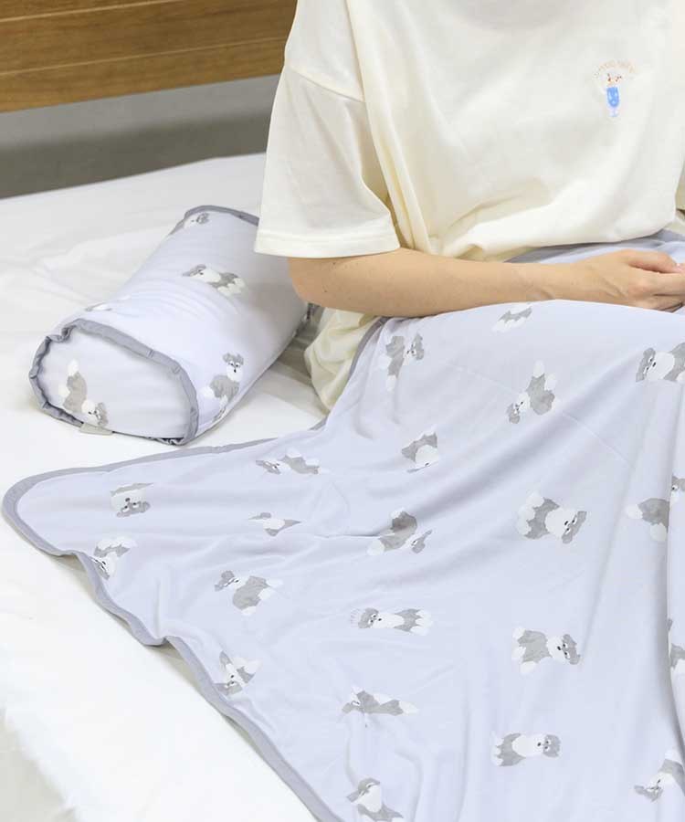 フレスコ冷感ジェル入りビーズクッション