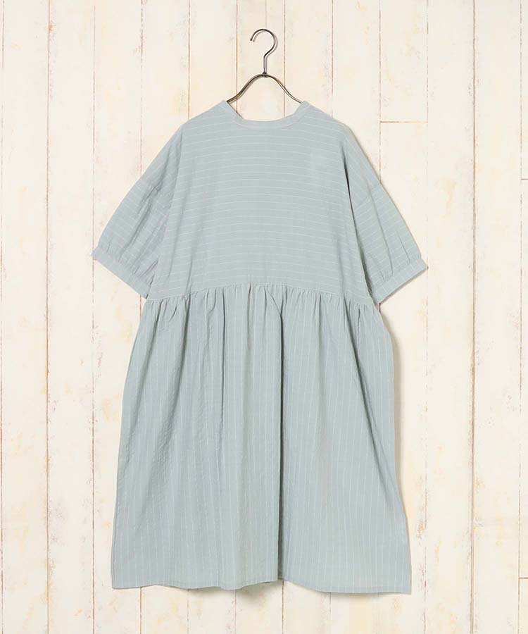 ≪SALE≫ボーダー切替ワンピース