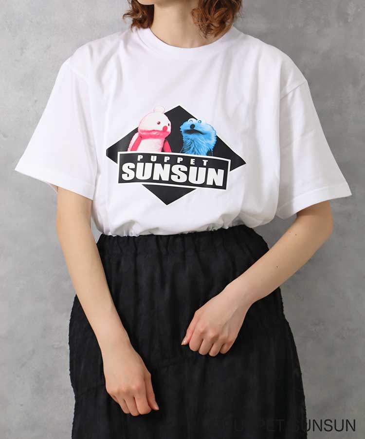 パペットスンスンひしがたTシャツ パペットスンスン