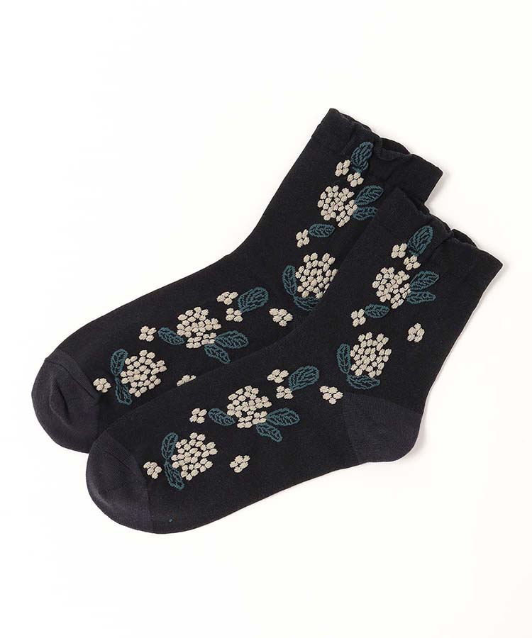 逆スパ金木犀ロークルーソックス