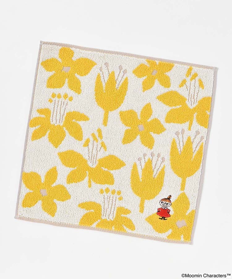 MOOMIN リトルミイとフラワータオルハンカチ