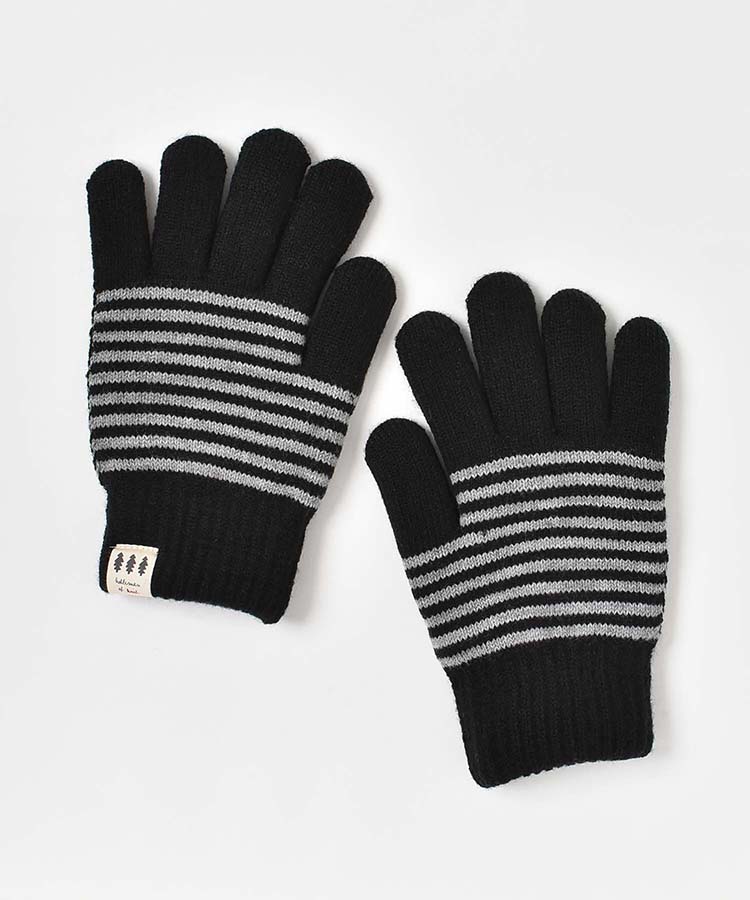 ≪SALE≫ボーダーニットグローブ