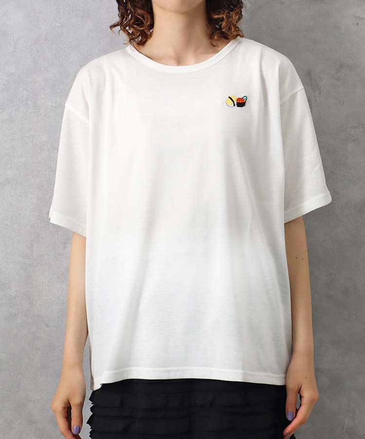 ≪SALE≫お寿司刺繍Tシャツ