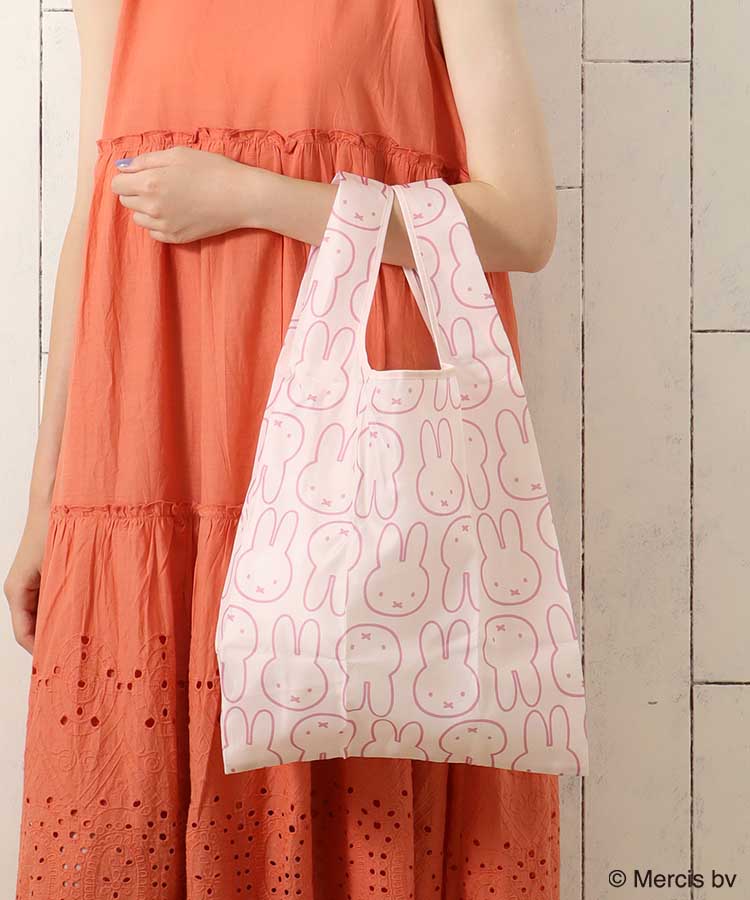 MIFFYフェイスモチーフエコバッグ ブルーナ ミッフィー miffy