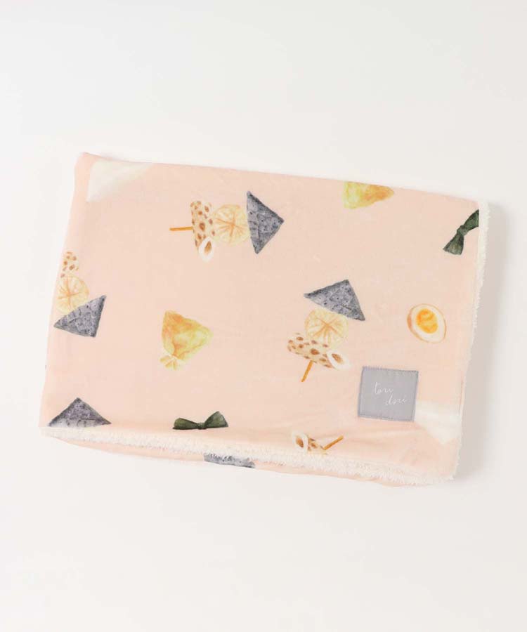 たべものデジプリブランケット