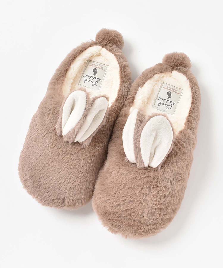 うさぎルームシューズ