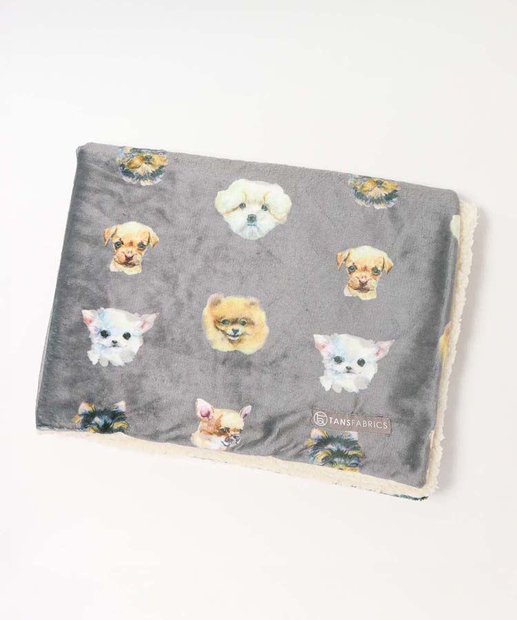 どうぶつフェイスブランケット