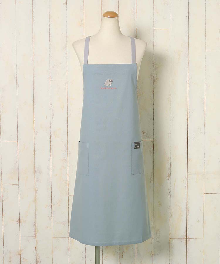 RALPH LAUREN 刺繍入り麻エプロン RALPH LAUREN 刺繍入り麻エプロン エプロン/リネン/三島家具