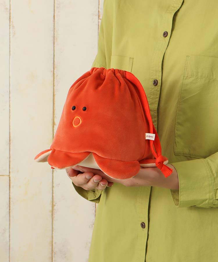 おいしい巾着ポーチ