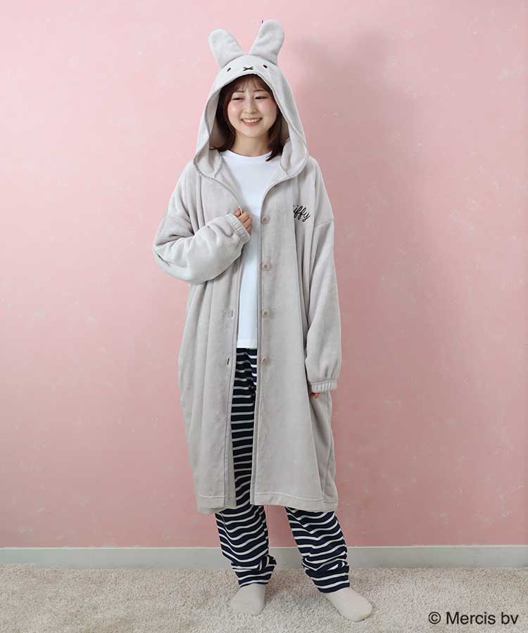 ミッフィーふわもこなりきりガウン