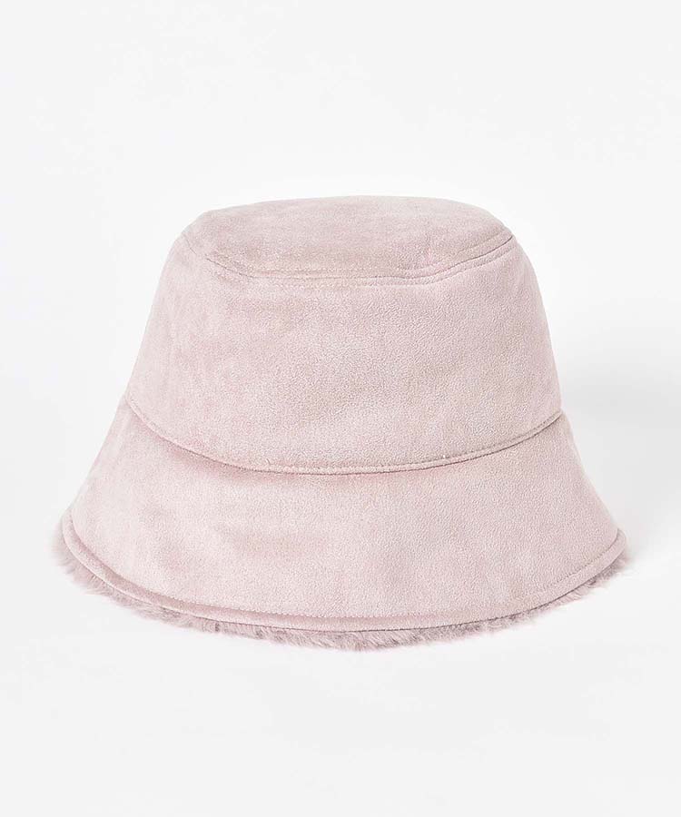フェイクムートンバケットハット