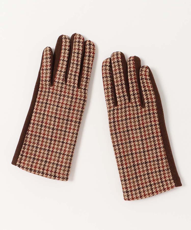 チェック切替ジャージグローブ