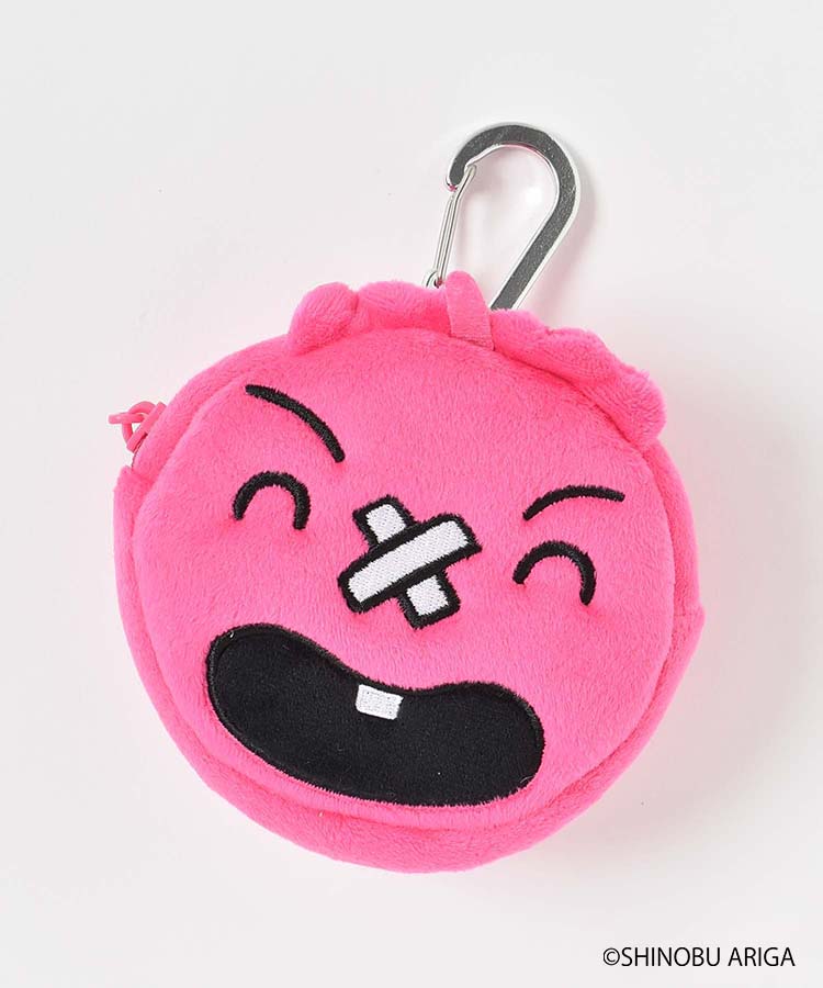 こんなこいるかなカラビナ付きぬいぐるみポーチ