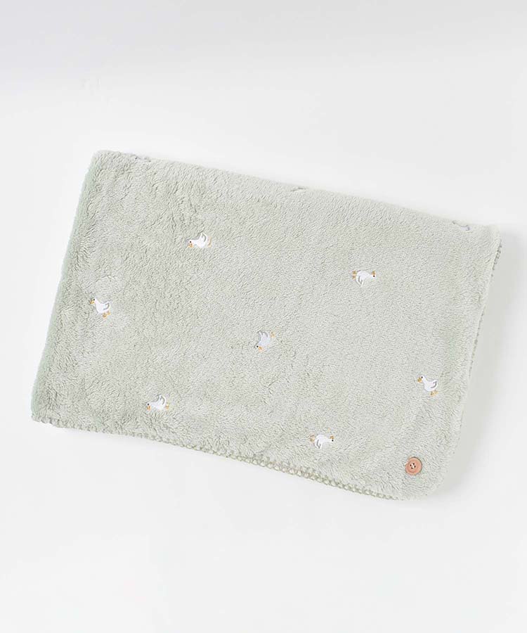 刺繍ブランケット