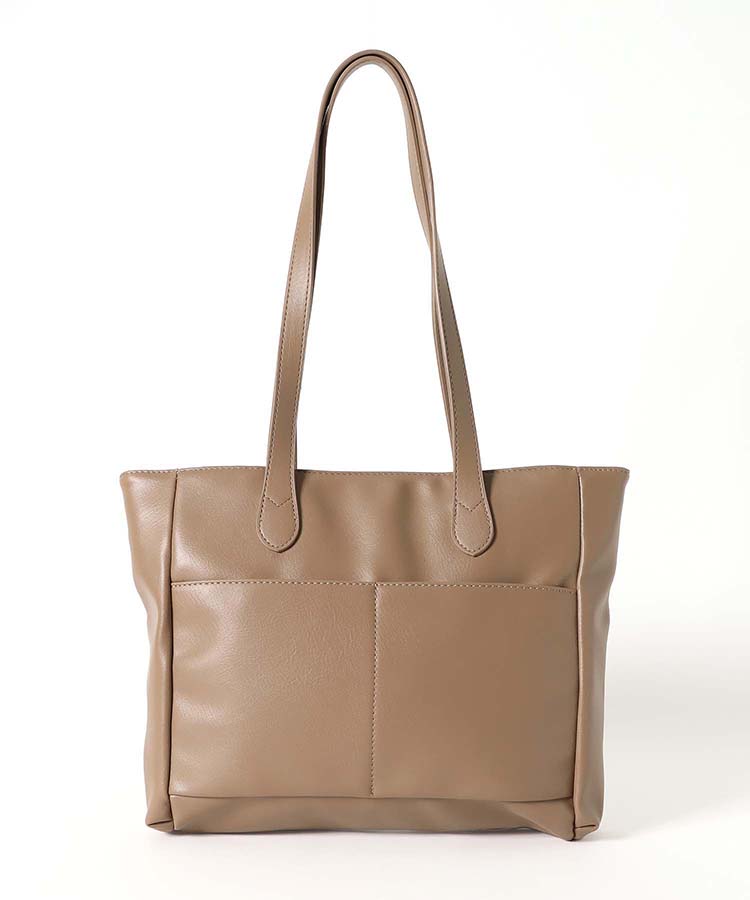 薄マチ2ポケットトート