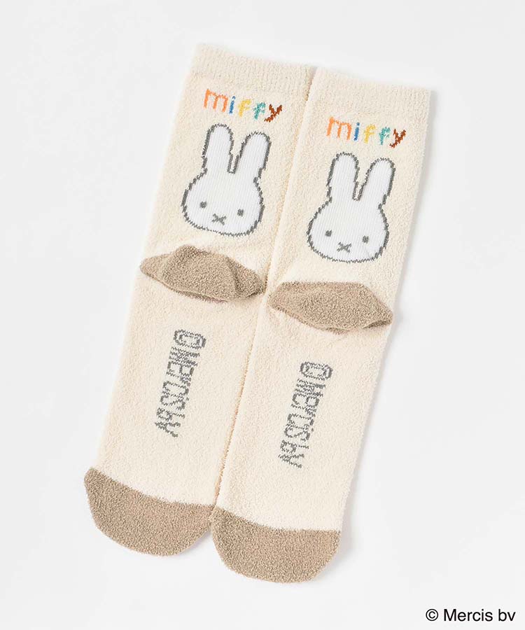 ミッフィーかかともこもこルームソックス