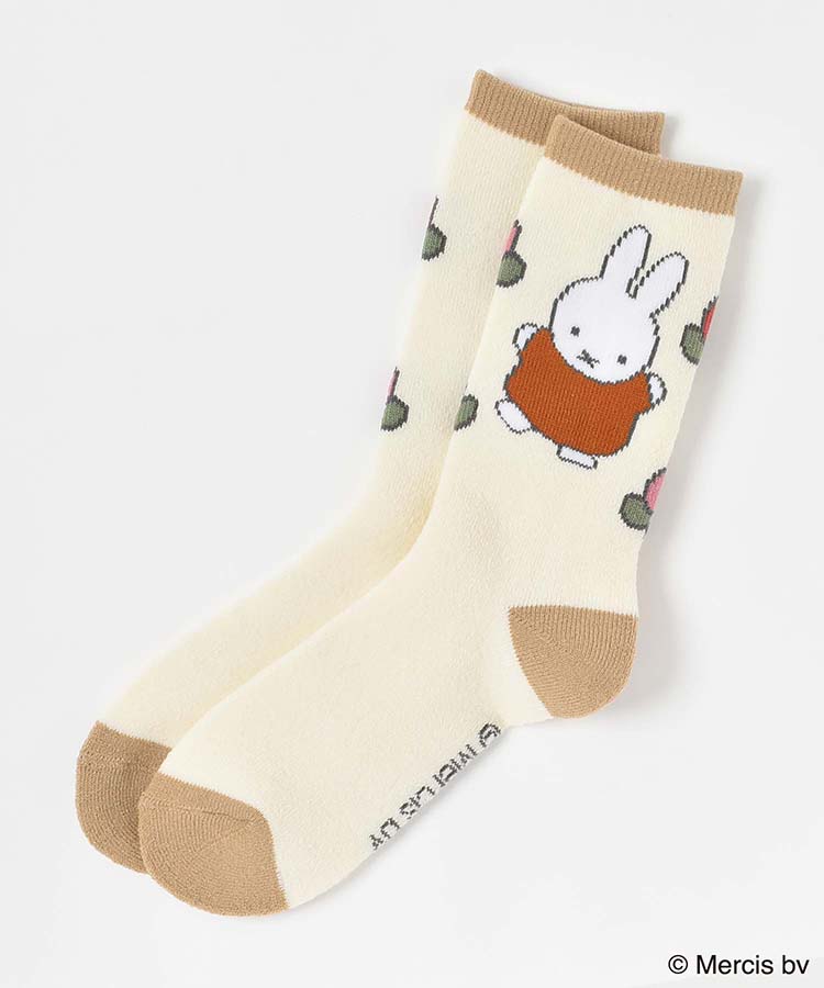 ミッフィー裏起毛ルームソックス