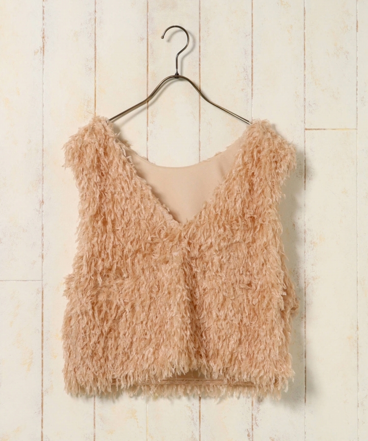 ≪SALE≫【WEB限定】フリンジ2wayベスト