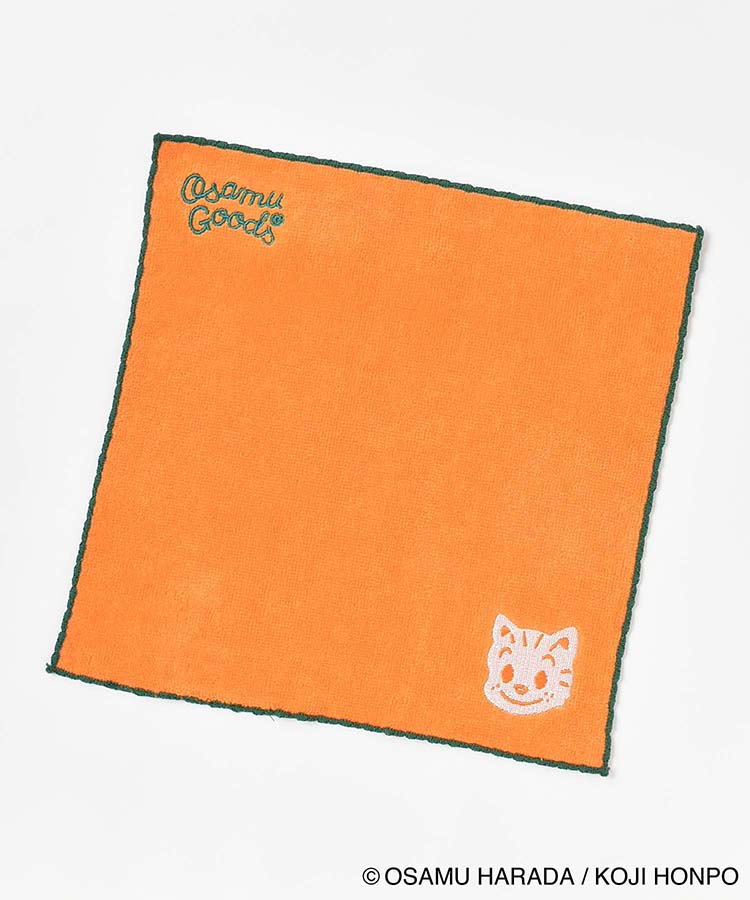 OSAMU GOODSポイント刺繍ミニタオル