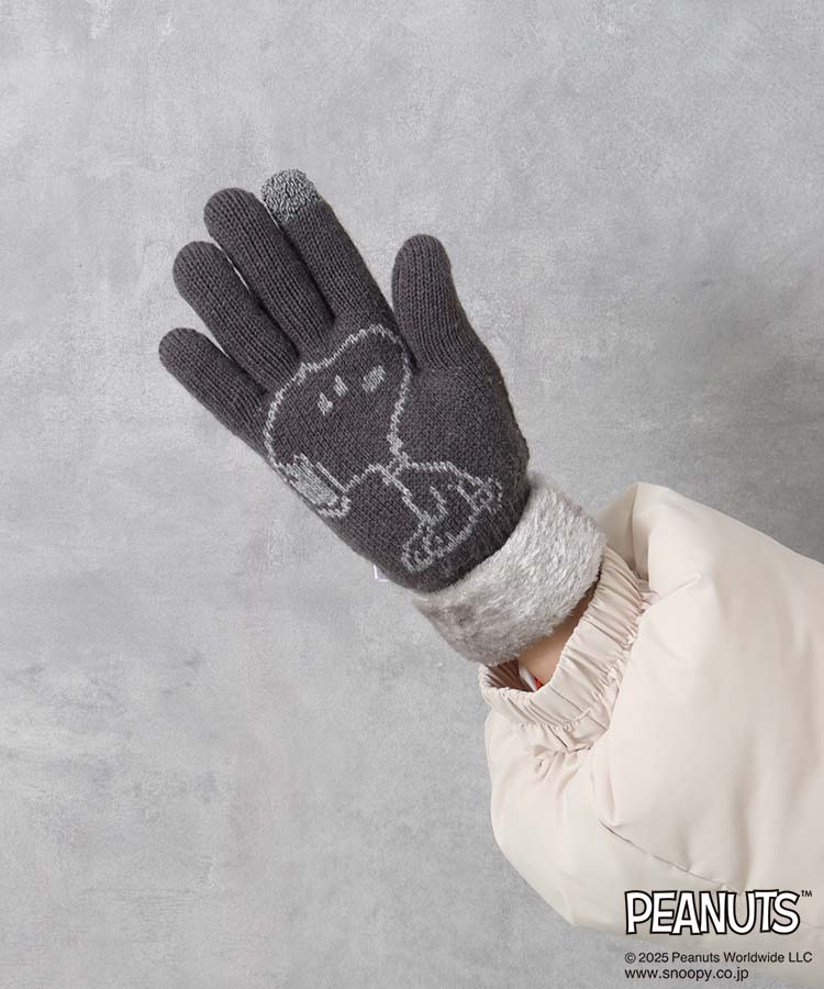 スヌーピーニットグローブ