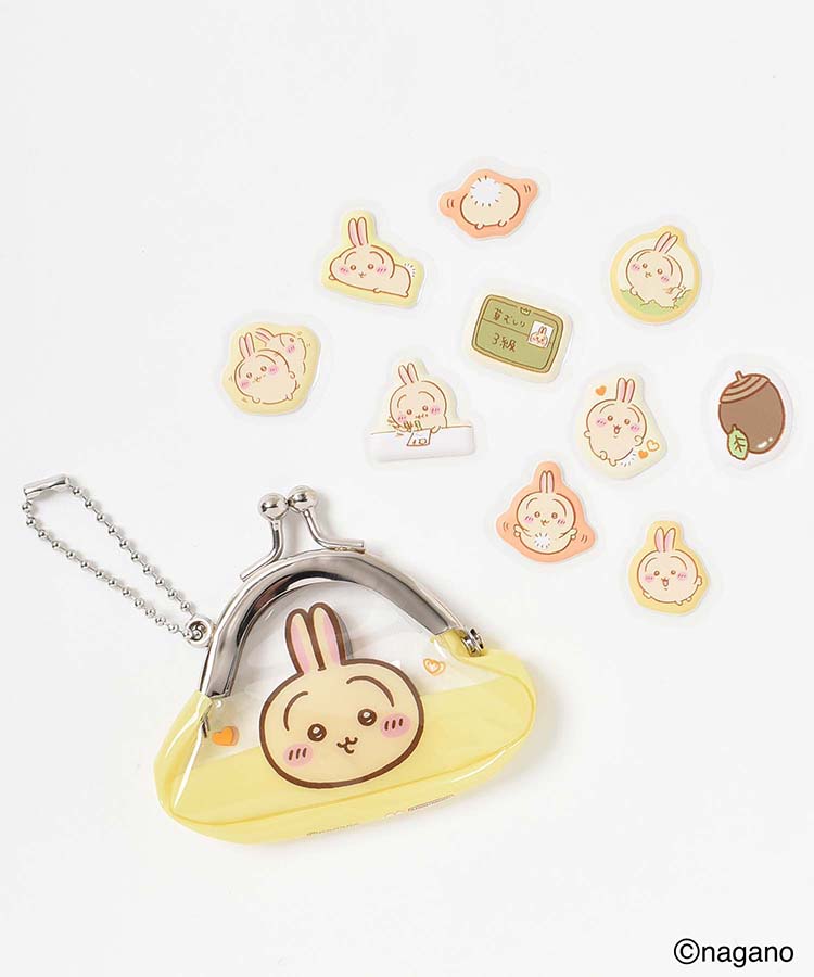 【WEB限定】ちいかわプチパース付きフレークシール