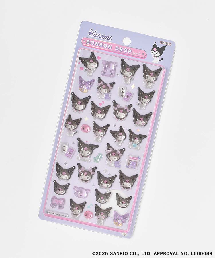 【WEB限定】サンリオキャラクターズ ボンボンドロップシール