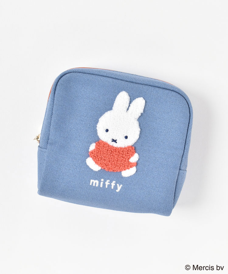 ミッフィーカラフルサガラボックスポーチ