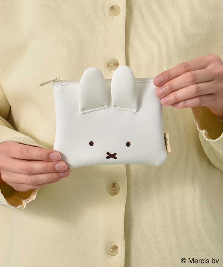 BRUNA FACEボンディングミニフラットポーチ